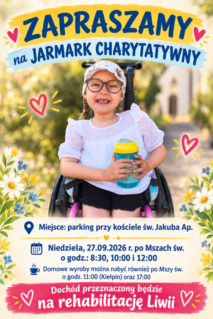 Zapraszamy na Jarmark Charytatywny