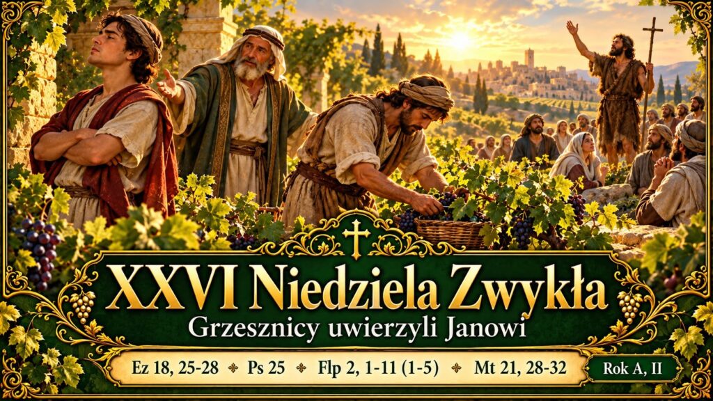 XXVI NIEDZIELA ZWYKŁA – 27 września 2026r.