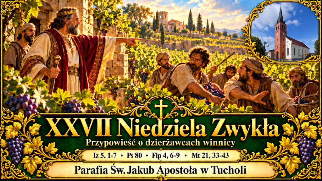 XXVII NIEDZIELA ZWYKŁA – 4 października 2026r.