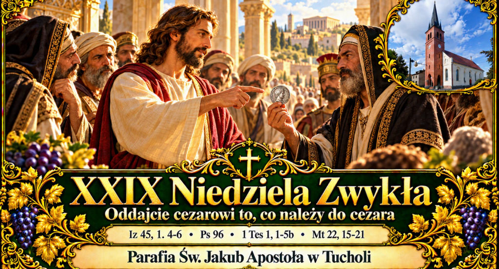 XXIX NIEDZIELA ZWYKŁA – 18 października 2026 r. XXIX NIEDZIELA ZWYKŁA – 18 października 2026 r.